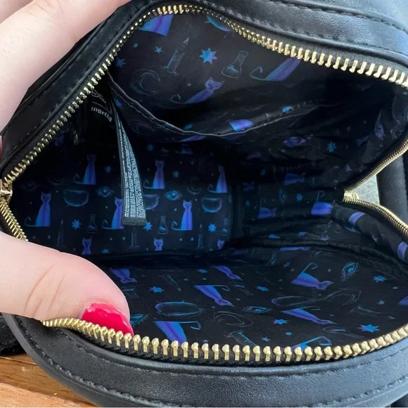 Loungefly Disney Hocus Pocus Binx Pocket Mini Backpack & Wallet Set - Picture 8 of 8